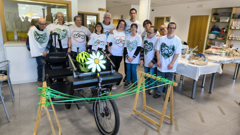 TIONE – “Tre ruote e mille sorrisi”: inaugurata la Special Bike al Laboratorio Sociale
