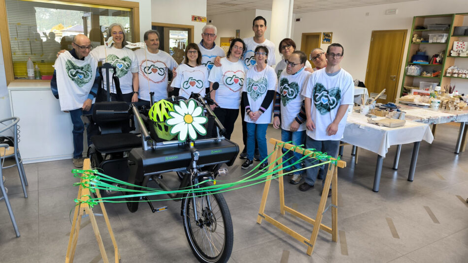 TIONE – “Tre ruote e mille sorrisi”: inaugurata la Special Bike al Laboratorio Sociale