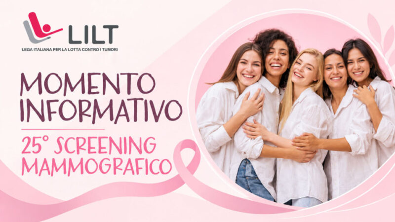 TIONE – Venticinque anni di screening mammografico: perché la prevenzione è un gesto d’amore verso la vita