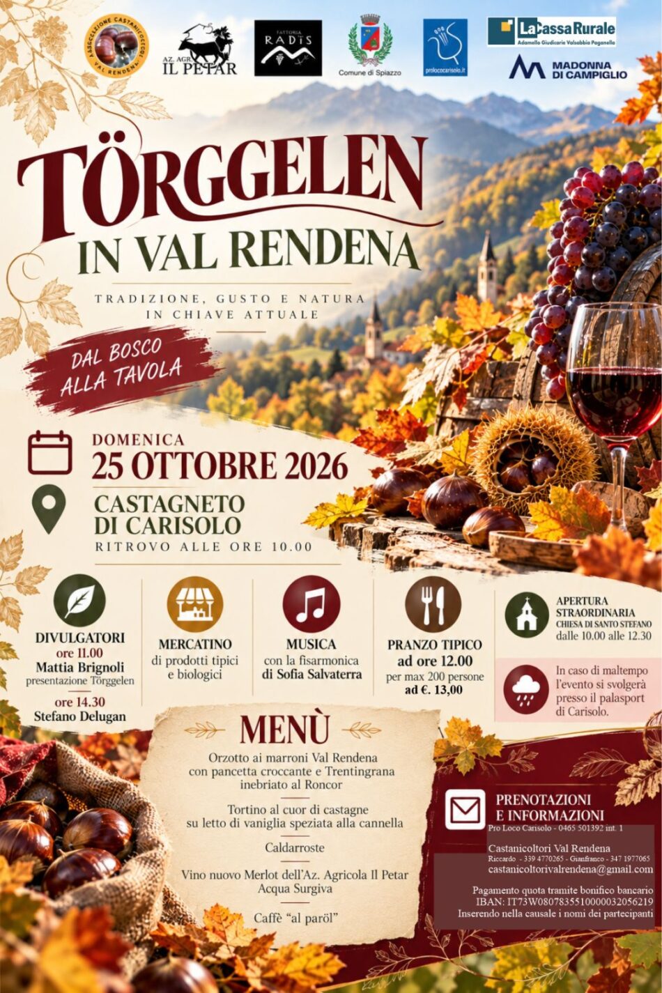 TORGGELEN IN VAL RENDENA
