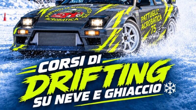 CORSI DI DRIFTING su neve e ghiaccio