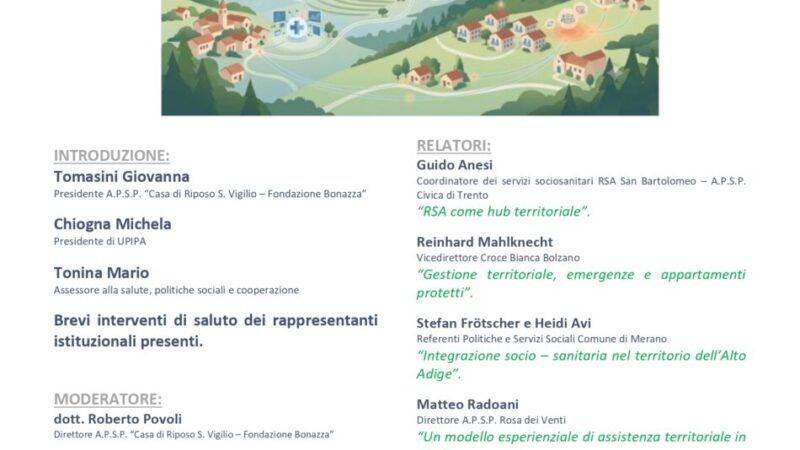 DALLA RSA AL TERRITORIO  “L’evoluzione verso un hub integrato di servizi”