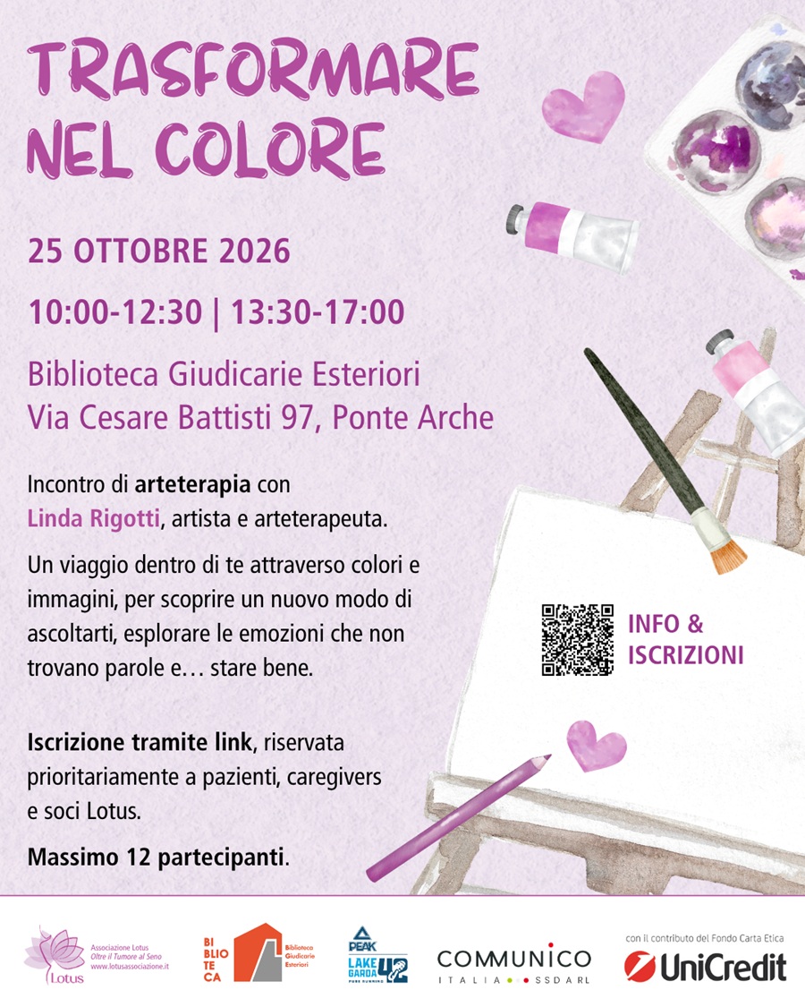 Trasformare nel Colore: una giornata di arteterapia